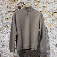 Kris K Captains button Turtle sweat Sand