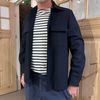 Afbeelding van DEVORE John shirt Wool Navy
