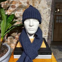 Kris K Scarf of Scotland Dusty Blue