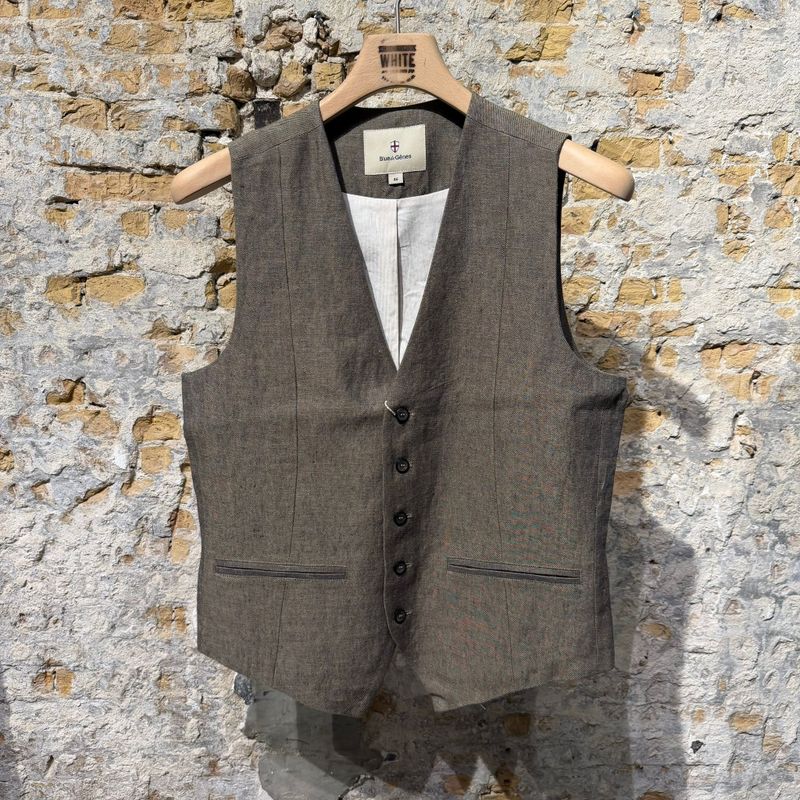 Blue de genes BGcanna Lin Gilet