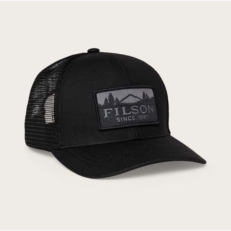 Filson Logger Mesh Cap Black