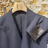 Afbeelding van Windsor Salermo Double Breasted Dark Blue Reda Wool Blazer 