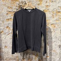 James Perse Vintage French Sweatshirt Carboon