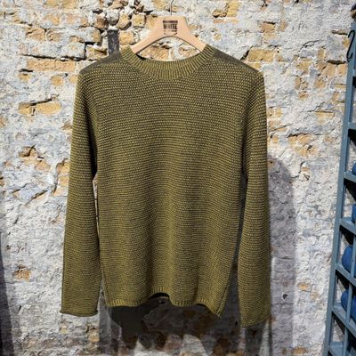 Foto van Hannes Roether Knitted Sweater Mustard
