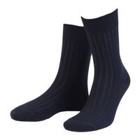 Amanda Christensen True Ankle Rib Sock Dark Navy 