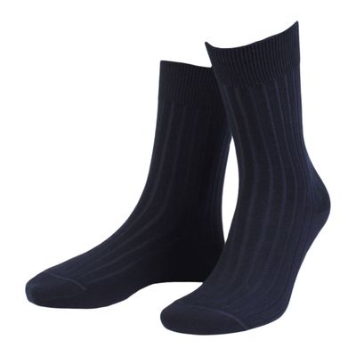 Foto van Amanda Christensen True Ankle Rib Sock Dark Navy 