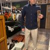 Afbeelding van ORIAN Cotton Cashemere Shirt Navy