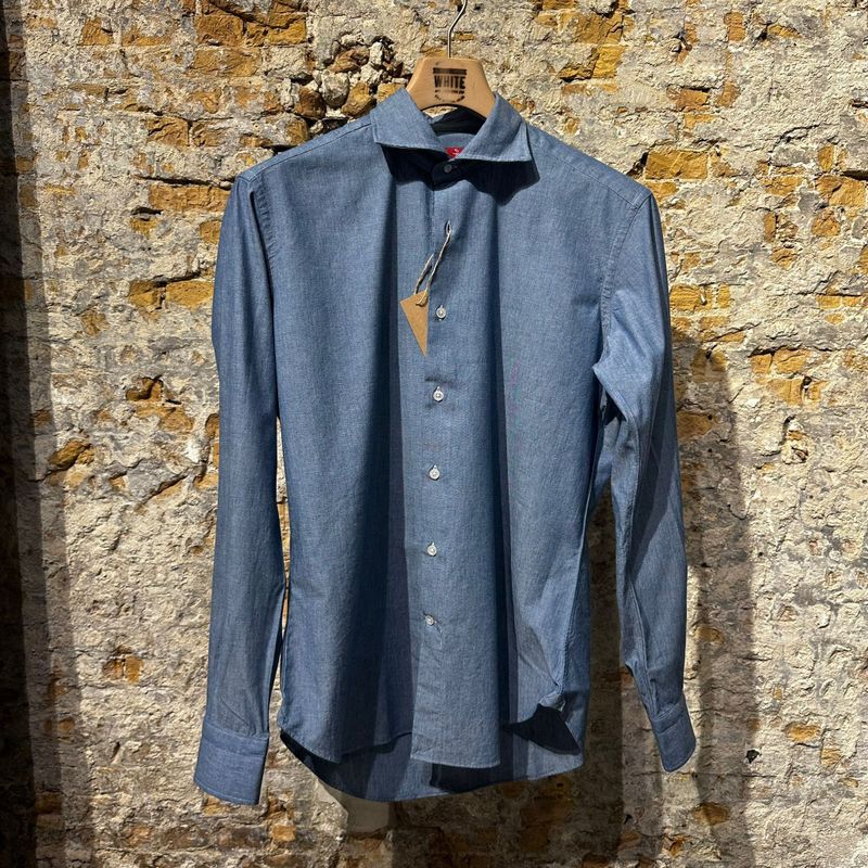 Kris K I Elba indigo oxfort Shirt