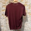 Afbeelding van Scaglione T-shirt Cot-Silk Bordeaux