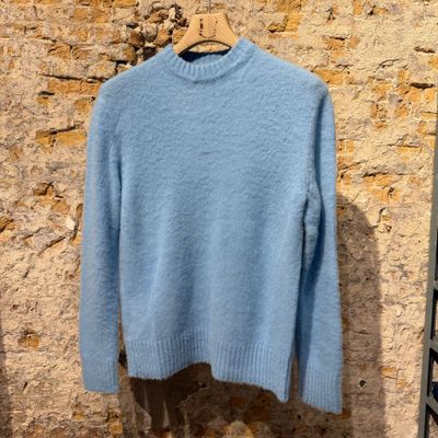 Foto van Piacenza Virgin Wool Sweater Sky Blue 