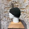 Afbeelding van Kris K C. Murphy 100% Cashmere Beanie Army Green