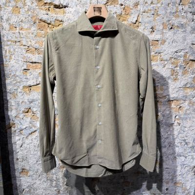 Foto van Kris K Baby Rib Moss Green Shirt 