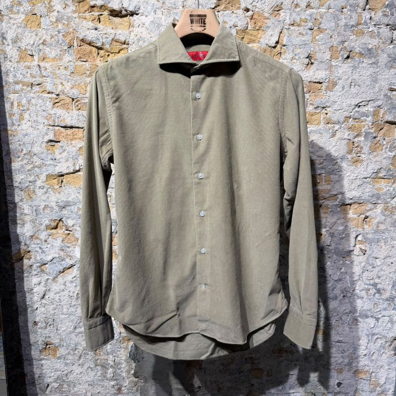 Kris K Baby Rib Moss Green Shirt Kris K Baby Rib Moss Green Shirt