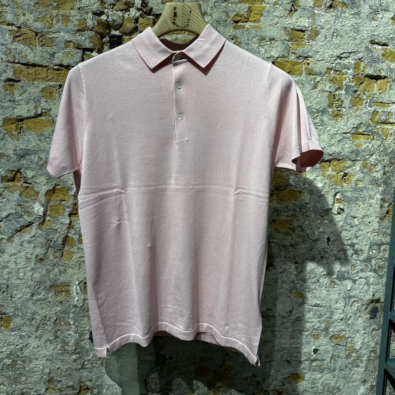 Aspesi Polo Jersy Pink