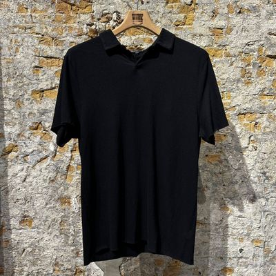 Foto van James Perse Relaxed Luxury Jersy Polo Washed Black