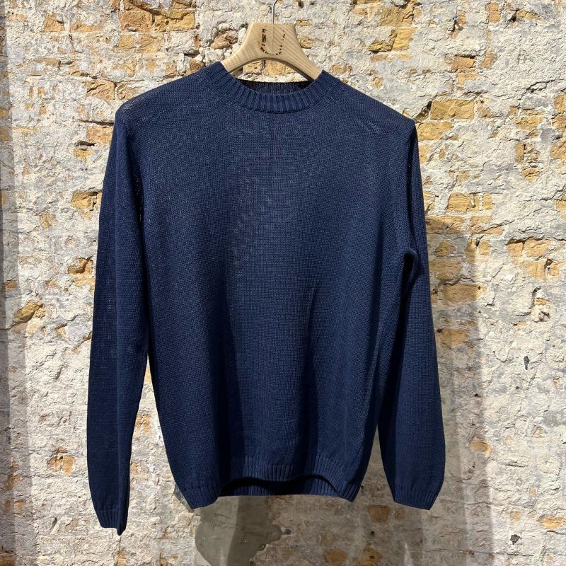 Kris K J Goldblum Lino Knit Navy