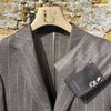 Afbeelding van Windsor Giorno Brown Striped Cashmere Mix Blazer