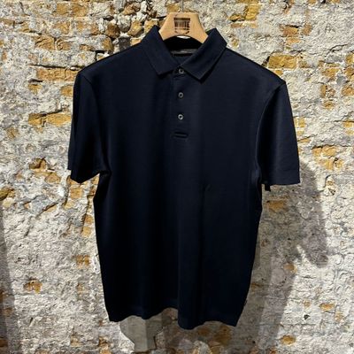 Foto van Windsor Elegant Cotton Polo Dark Navy