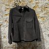 Afbeelding van Ten C Mid layer Overshirt Corduroy Dark Grey 