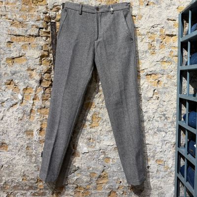 Foto van Myths Pantalon Apollo Harringbone Grey 