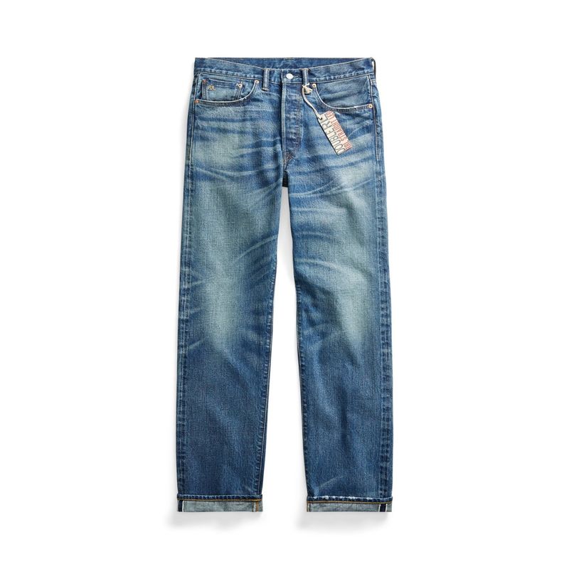 Ralph Lauren Double RL Straight Fit Hillsview Selvedge Jean