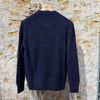 Afbeelding van Piacenza Virgin Wool Sweater Navy Blue