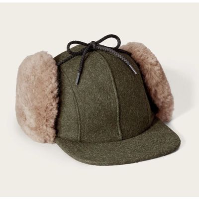 Foto van Filson Double Mackinaw wool Cap Forest Green