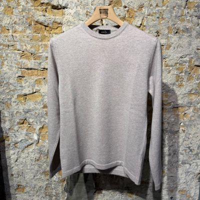 Foto van Kris K W Buffet Merino Cashmere O-Neck Oatmeal
