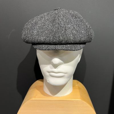 Foto van Amanda Christensen Baker Boy Cap Dark Grey