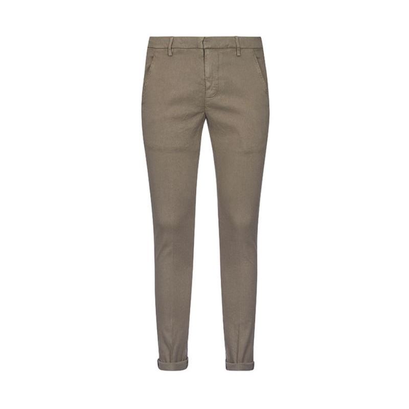 Dondup Gaubert Pantalon Linnen Dark Sand