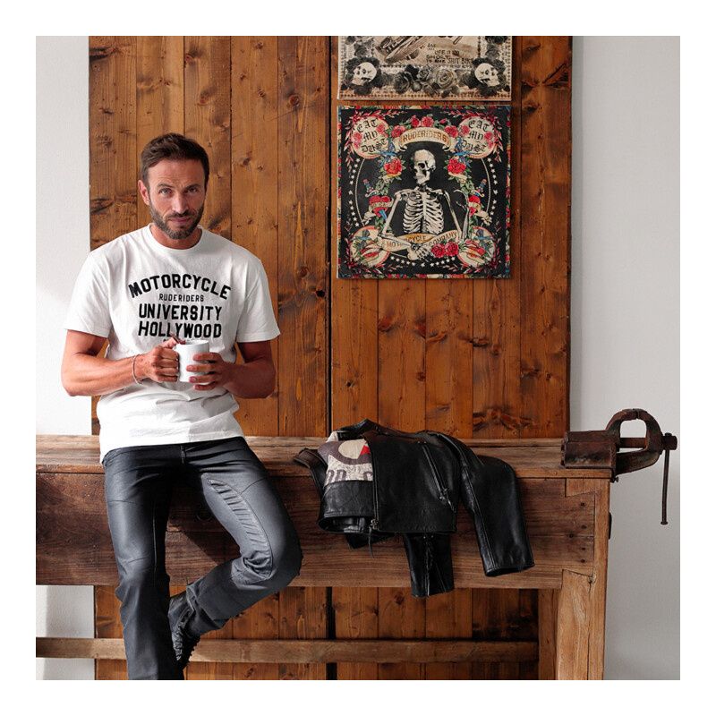 Rude Riders Hollywood T-shirt White