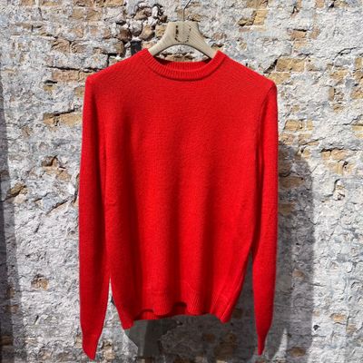 Foto van Majestic Filatures Relaxt Cashmere Sweat Red