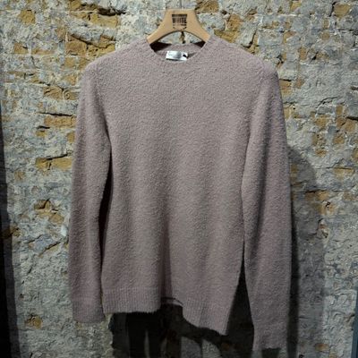 RobertoCollina Winter Cotton Sweater Old Pink Foto van RobertoCollina Winter Cotton Sweater Old Pink