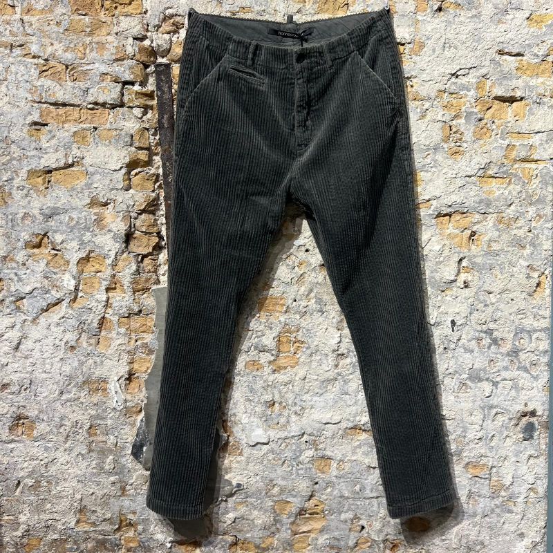 Hannes Roether Corduroy Pantalon Dark Green 