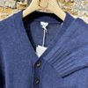 Afbeelding van ASPESI Wool Cardigan Navy