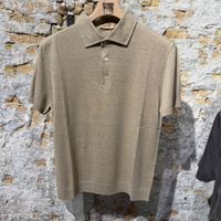 Kris K F Sinatra Silk & Linne Polo Sand