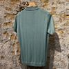 Afbeelding van Kris K D Hudson Striped Silk Polo Mint