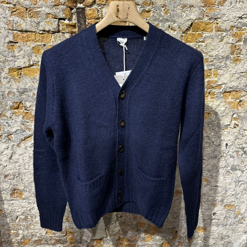 ASPESI Wool Cardigan Navy