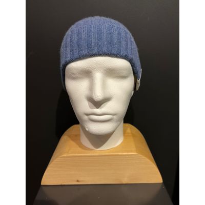 Foto van ​​Amanda Christensen Beanie Jeans Blue