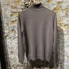 Afbeelding van Majestic Filatures Cashmere Long Sleeve Turtleneck Bison Brown 