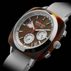 Afbeelding van Briston Clubmaster Regatta - Chrono - Walnut / White