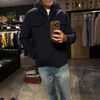 Afbeelding van MooRER TORQUATO-TZ Short Coat Navy Blue