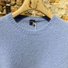 Afbeelding van Fedeli ML RICCIOLINO L Blue Knitted sweat 