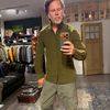 Afbeelding van Hannes Roether Casual Shirt Mud Green