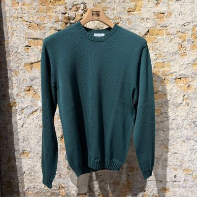 Foto van Scaglione Round neck soft cotton Green