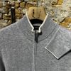 Afbeelding van Kris K J Belfort Full-Zip Vest Cashmere Light Grey 