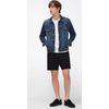 Afbeelding van 7 For All ManKind TRAVEL SHORT DOUBLE KNIT BLACK