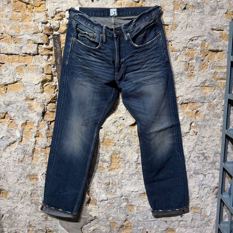 -1 THE ONE JEANS Crash Blue selvedge -1 THE ONE JEANS Crash Blue selvedge