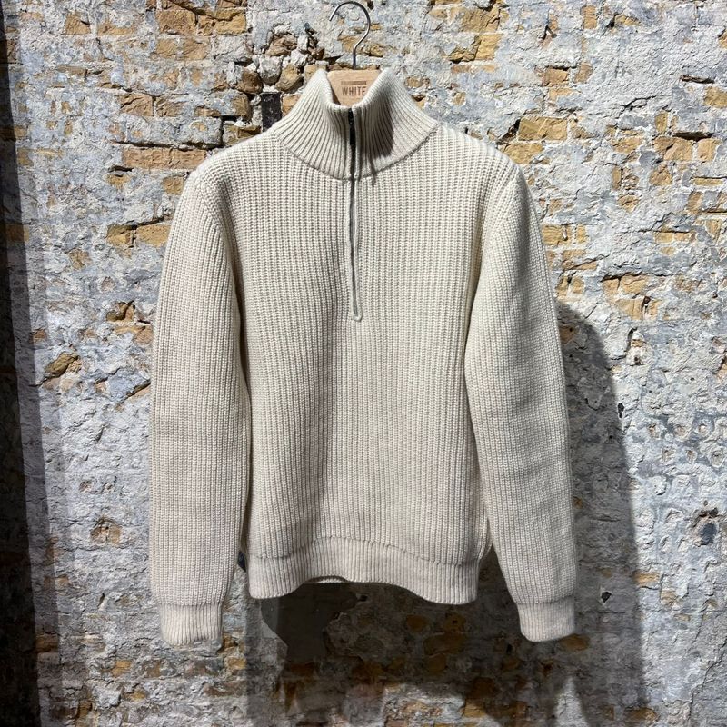 Alter Ego Cashmere Alto Zip Off White Alter Ego Cashmere Alto Zip Off White