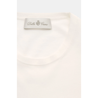 Foto van Della Ciana Ice cotton T-shirt Cream